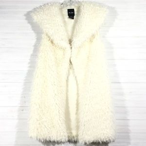 ME JANE Faux Sherpa Teddy Vest